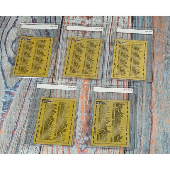 Vintage‎ Topps Baseball Trading Cards Collection - Picture 9 of 12